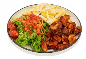 ANA YEMEKLER BBQ Soslu Tavuk