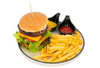 BURGERLER Lockam Double Cheese Burger